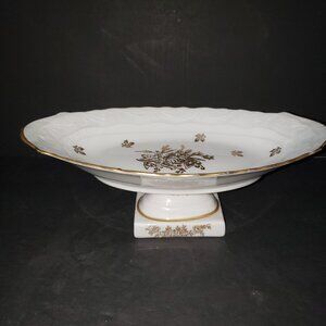 Vintage Royal Limoges Pedestal Compote
